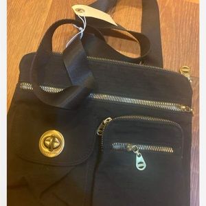 NWT Baggollini Many Compartments Crossbody Bag
